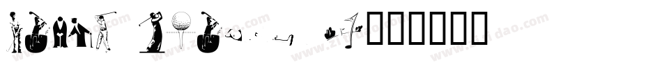 Golf Icons字体转换